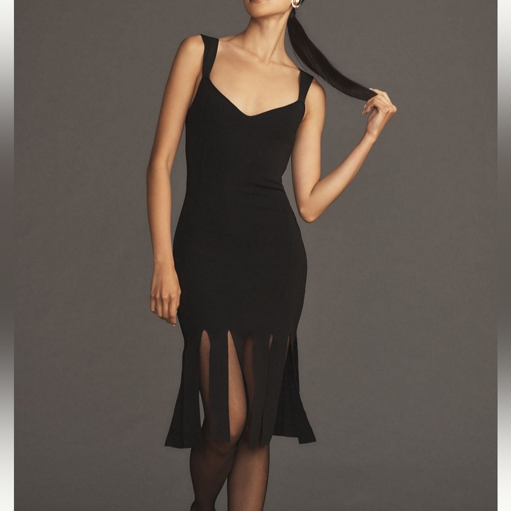 Elegant Black Sleeveless Dress
